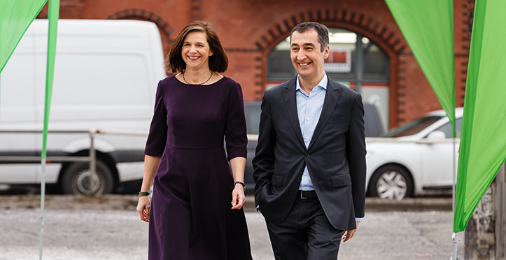 Bundestagswahl 2017: Katrin Göring-Eckardt und Cem Özdemir gewinnen die Urwahl